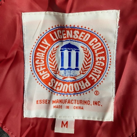 South Carolina Gamecocks Raincoat Mens Size Medium Fleeced Lined Jacket (READ) - Picture 3 of 13